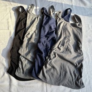 Lot of 4 Old Navy First Layer Maternity Tank Tops - Size Small
